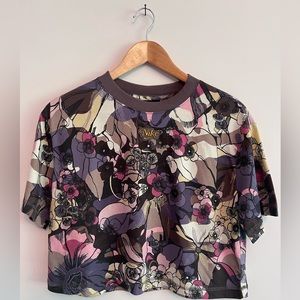 NWT Nike Floral Print Crop Top Sz.S